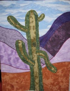 Lonely Saguaro Quilt