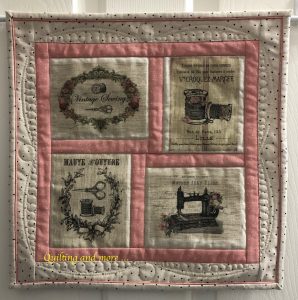 Vintage Sewing Quilt
